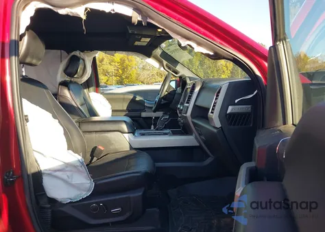 2015 Ford F-150 Lariat из США, поврежденный, VIN 1FTFW1EG4FKD16468